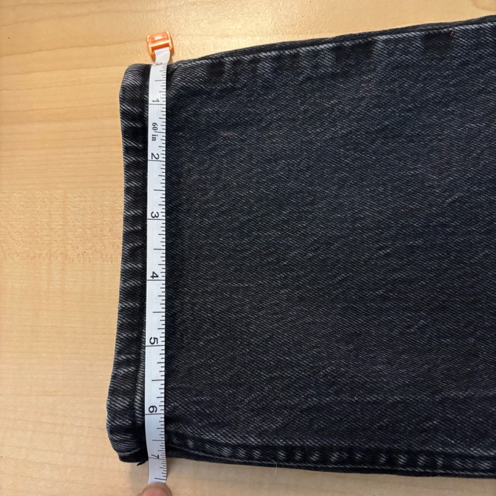 Abercrombie & Fitch The Dad High Rise Jeans Black size 4 / 27 - Picture 11 of 11